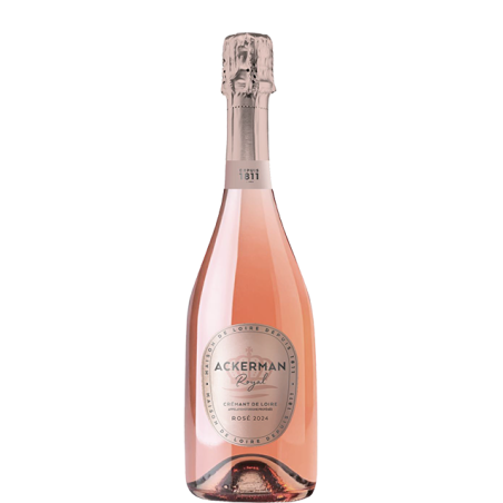 Crémant de Loire Rosé Brut Royal | Ackerman | Loirevins