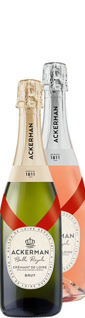 Achat Pack 3 Crémant de Loire Blanc et 3 Crémant de Loire Rosé Brut Bulle Royale en ligne