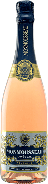 bouteille Touraine rosé demi-sec Cuvée JM Loire Vins
