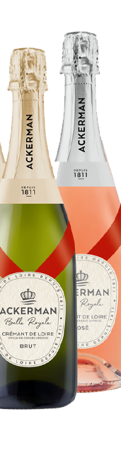 Achat Pack 3 Crémant de Loire Blanc et 3 Crémant de Loire Rosé Brut Bulle Royale en ligne