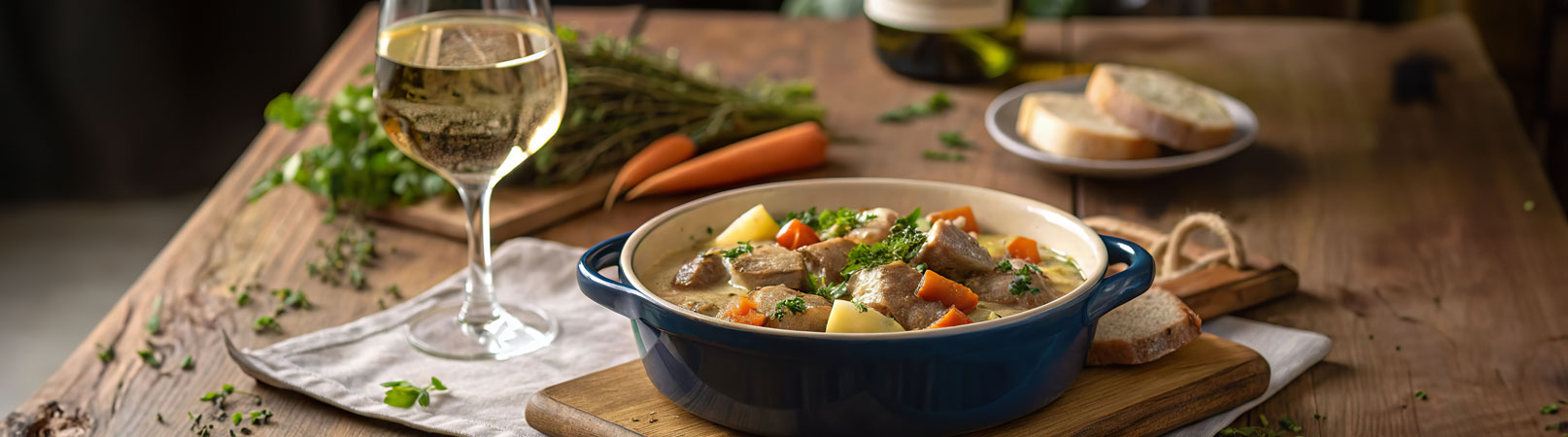 Que boire avec une blanquette de veau ?